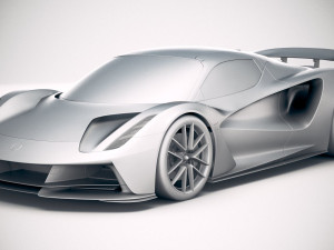 Lotus Evija 2020 3Dモデル