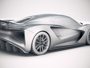 Lotus Evija 2020 3Dモデル