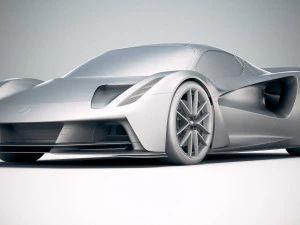 Lotus Evija 2020 3D Model