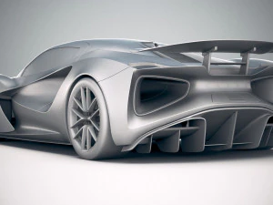 Lotus Evija 2020 3D Model