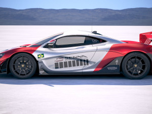 Mclaren P1 GTR Senna 2019 3D Model