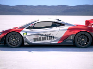 Mclaren P1 GTR Senna 2019 Modello 3D