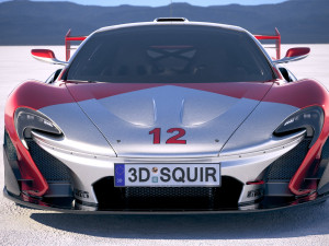 Mclaren P1 GTR Senna 2019 3D Model