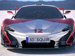 Mclaren P1 GTR Senna 2019 Modello 3D