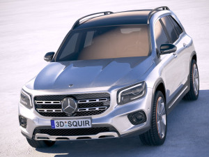 Mercedes-Benz GLB 2020 3D Model