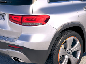 Mercedes-Benz GLB 2020 3D Model