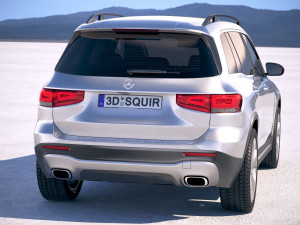 Mercedes-Benz GLB 2020 3D Model