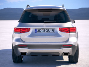 Mercedes-Benz GLB 2020 3D Model