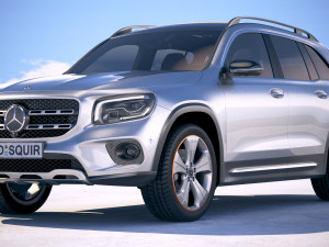 Mercedes-Benz GLB 2020 3D Model