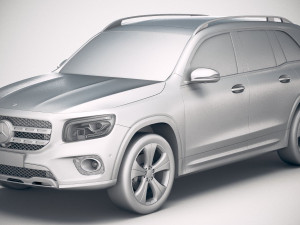 Mercedes-Benz GLB 2020 3D Model