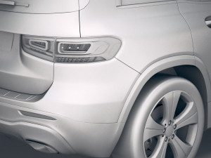 Mercedes-Benz GLB 2020 3D Model