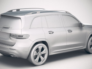 Mercedes-Benz GLB 2020 3D Model