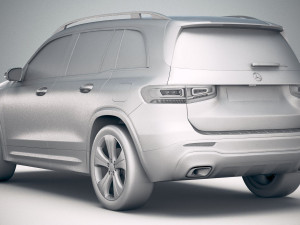 Mercedes-Benz GLB 2020 3D Model