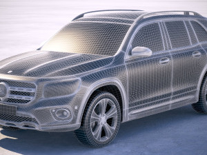 Mercedes-Benz GLB 2020 3D Model