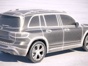 Mercedes-Benz GLB 2020 3D Model