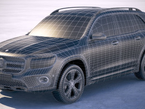 Mercedes-Benz GLB 2020 3D Model