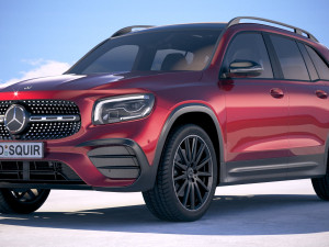 Mercedes-Benz GLB AMG 2020 3D 모델