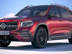 Mercedes-Benz GLB AMG 2020 3D Model