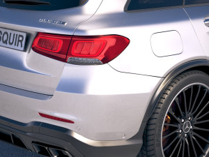 Mercedes-Benz GLC 63 S AMG 2020 Model 3D