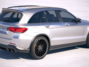 Mercedes-Benz GLC 63 S AMG 2020 Model 3D
