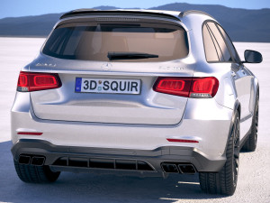 Mercedes-Benz GLC 63 S AMG 2020 Model 3D