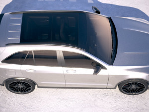 Mercedes-Benz GLC 63 S AMG 2020 Model 3D