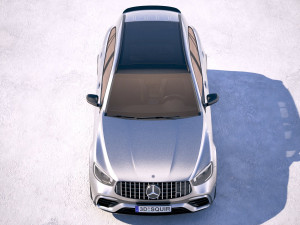 Mercedes-Benz GLC 63 S AMG 2020 Model 3D