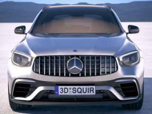 Mercedes-Benz GLC 63 S AMG 2020 Model 3D