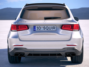 Mercedes-Benz GLC 63 S AMG 2020 Model 3D