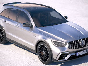 Mercedes-Benz GLC 63 S AMG 2020 Model 3D