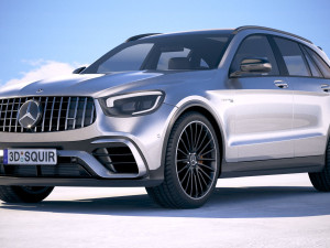Mercedes-Benz GLC 63 S AMG 2020 Model 3D