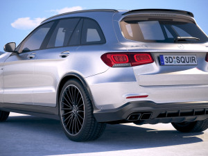 Mercedes-Benz GLC 63 S AMG 2020 Model 3D