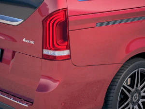 Mercedes-Benz V-class AMG 2020 3D Model