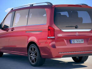 Mercedes-Benz V-class AMG 2020 3D Model