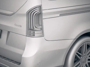 Mercedes-Benz V-class AMG 2020 3D Model