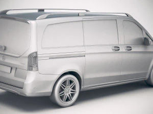 Mercedes-Benz V-class AMG 2020 3D Model