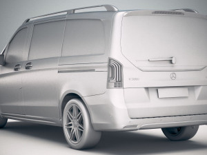 Mercedes-Benz V-class AMG 2020 3D Model