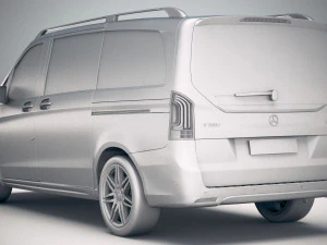 Mercedes-Benz V-class AMG 2020 3D Model