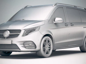 Mercedes-Benz V-class AMG 2020 3D Model