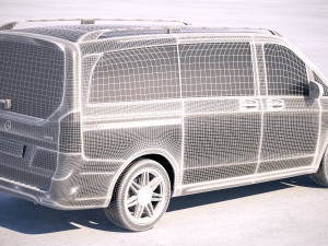 Mercedes-Benz V-class AMG 2020 3D Model