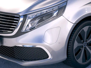 Mercedes-Benz V-class EQV 2020 3D Model