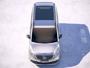 Mercedes-Benz V-class EQV 2020 3D Model