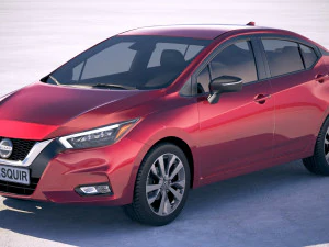 Nissan Versa 2020 3D Modell