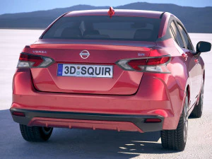 Nissan Versa 2020 3D Model