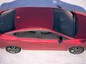 Nissan Versa 2020 3D Model