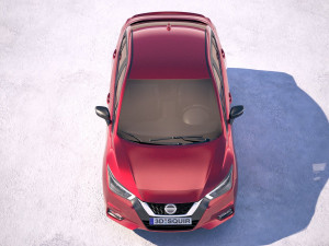 Nissan Versa 2020 3D Модель