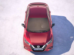 Nissan Versa 2020 3D Model
