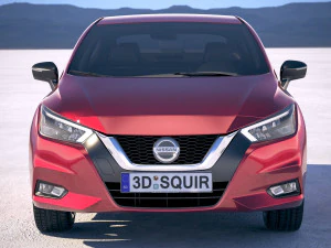 Nissan Versa 2020 3D Model