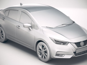 Nissan Versa 2020 3D Модель