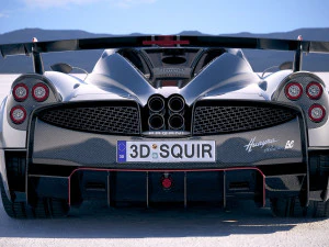 Pagani Huayra Roadster 2020 3D Model